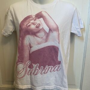 Sabrina carpenter T-Shirt with Pink Graphic